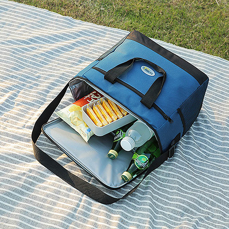 16l store picnickasker multi madkasse isoleret køletaske picnickurv til piger kvinder børn mænd udendørs camping rejser