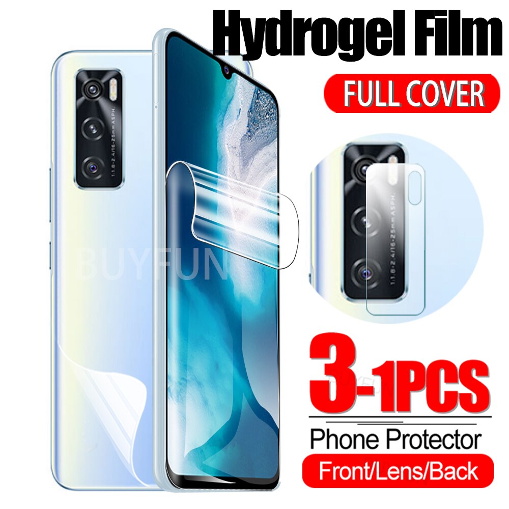 Voor Vivo V20 Se Hydrogel Film Camera Lens Beschermende Glas Voor Vivo V 20 20se Pro V20pro V20se Volledige Cover veiligheid Film Hd Clear