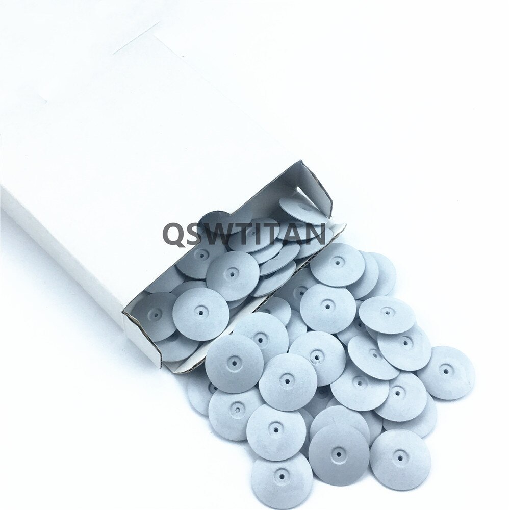 Roue de polissage en caoutchouc et silicone, assortiment de 100 pièces, particules de polissage, matériel de laboratoire dentaire, meulage en alliage métallique: 100pcs-gray thin