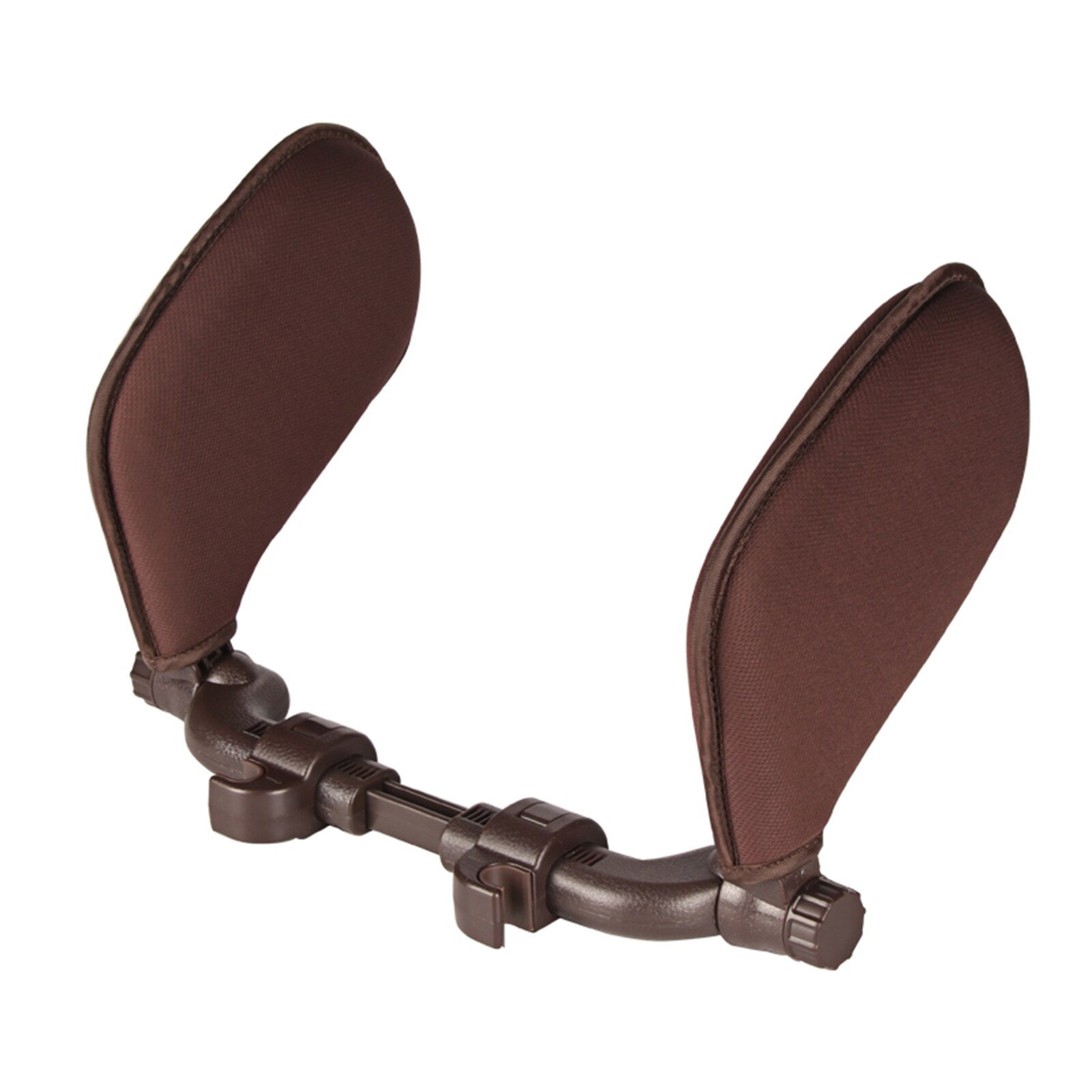 Car Headrest Pillow Sleeping Headrest 360 Degree Adjustable Road Pal Headrest Car Seat Travel Headrests for Kids Adults Elders: Coffee