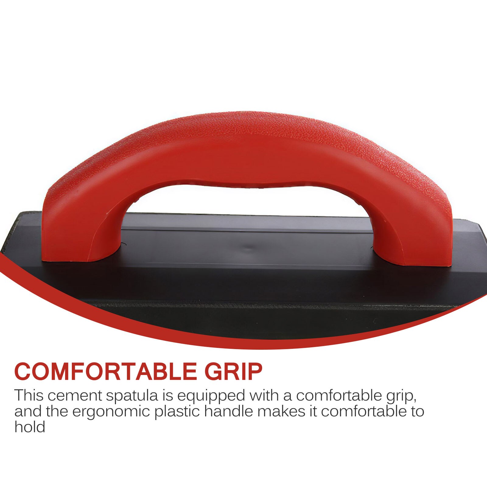 Rubber Cement Troffel Energiebesparing Cement Spatel Ergonomische Cement Bricklaying Troffel Industrie Hoge Hardheid Comfortabele Grip