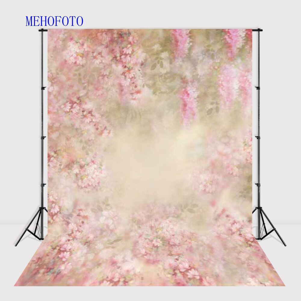 Vinyl Photography Backdrops Fantasy Floral Pink Flowers Photo Background Computer Printed Newborn Baby Backdrop Photo Studio