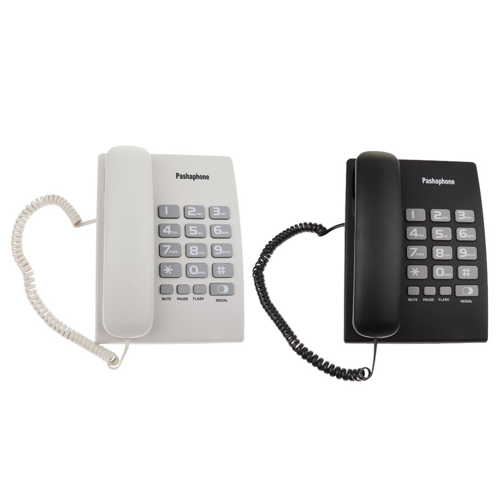 Mini Corded Phone Home Office Hotel Business Telephone Wall Hanging