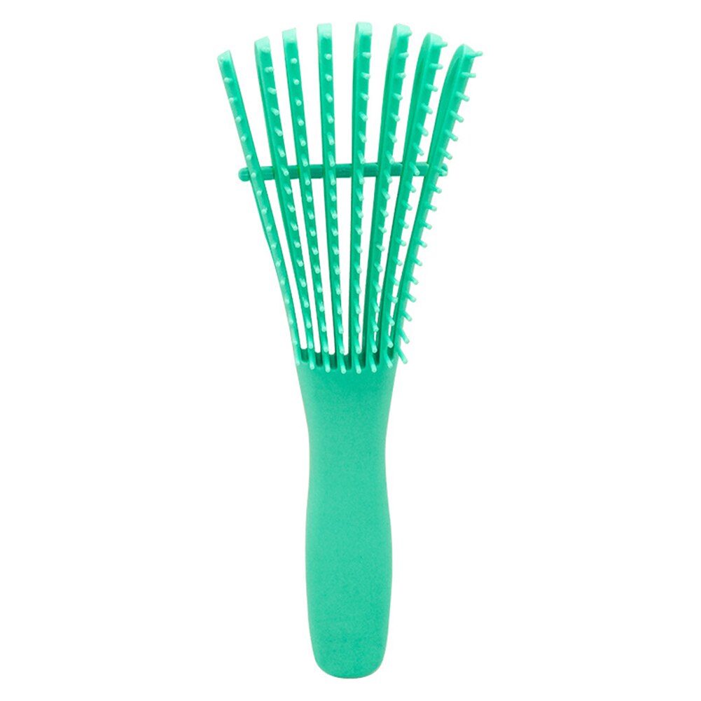 Eight-Claw Comb ABS Hair Curly Fluffy Massage Essential Octopus Ribs Comb