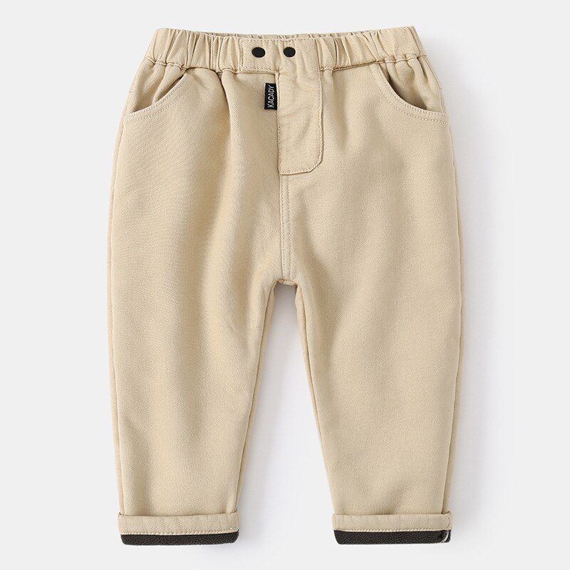 Chłopięce pluszowe spodnie zimowe dziecięce spodnie bawełniane zimowe koreańskie dziecięce ciepłe pluszowe spodnie dziecięce spodnie na co dzień pogrubione