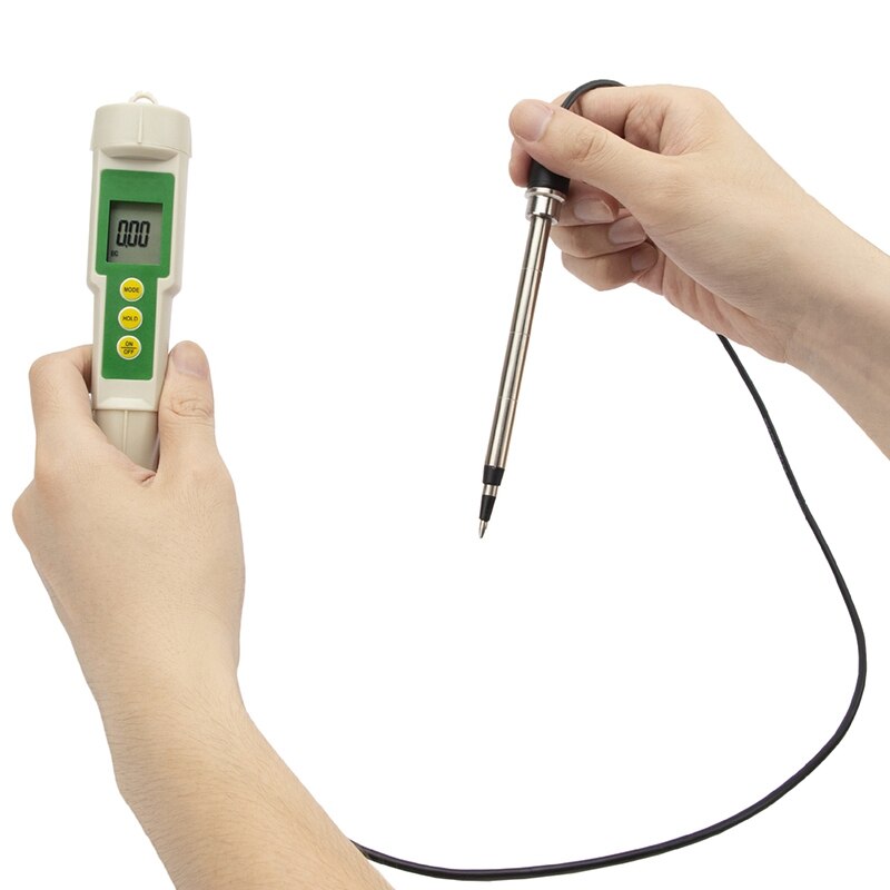 Soil Moisture Detector Split Soil Meter Soil Nutrient Plant Detector Orchard Soil EC Meter