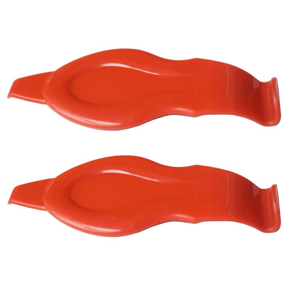 2 uds herramienta para enjugador de tinte de parabrisas Edge Reach, raspador de película, aplicador de vinilo para coche, herramientas, escobilla de goma roja Mini Go Corner 2A30