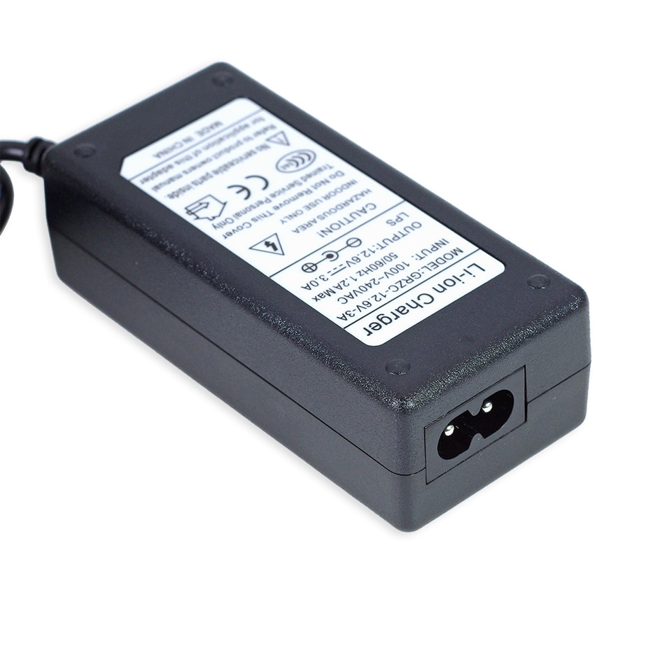 Liitokala 12.6 V 1A 3A 5A Lithium batterij oplader 3 S batterij 12 V lader DC hoofd is 5.5*2.1mm