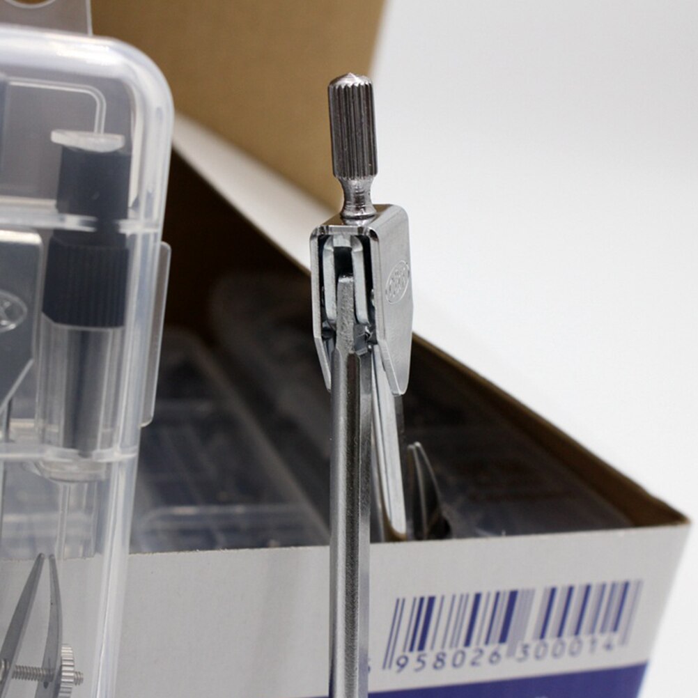 2Pcs School Geometry Compasses Student Compasses Stationery Office School Supplies