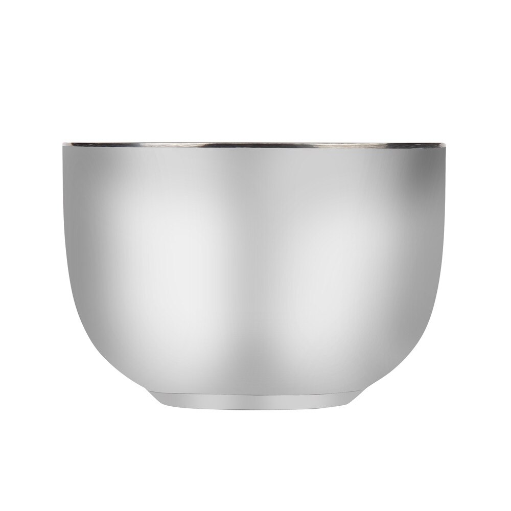 Men's Shaving Mug Bowl Cup For Shave Brush Stainless Steel Metal