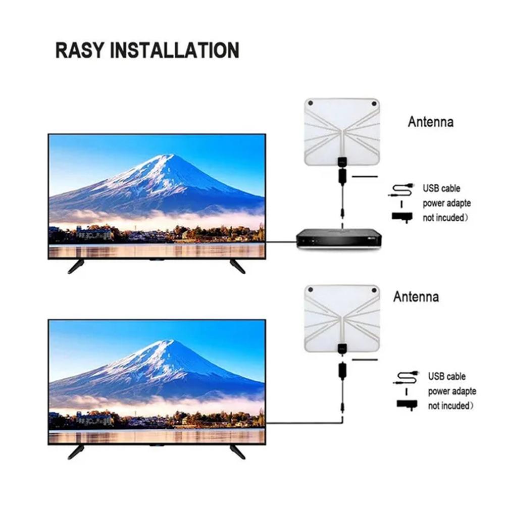 Antenna Amplifier 4K HDTV Amplifier Low Noise Signal Booster TV Antenna Digital Antenna For TV Signal Amplifier
