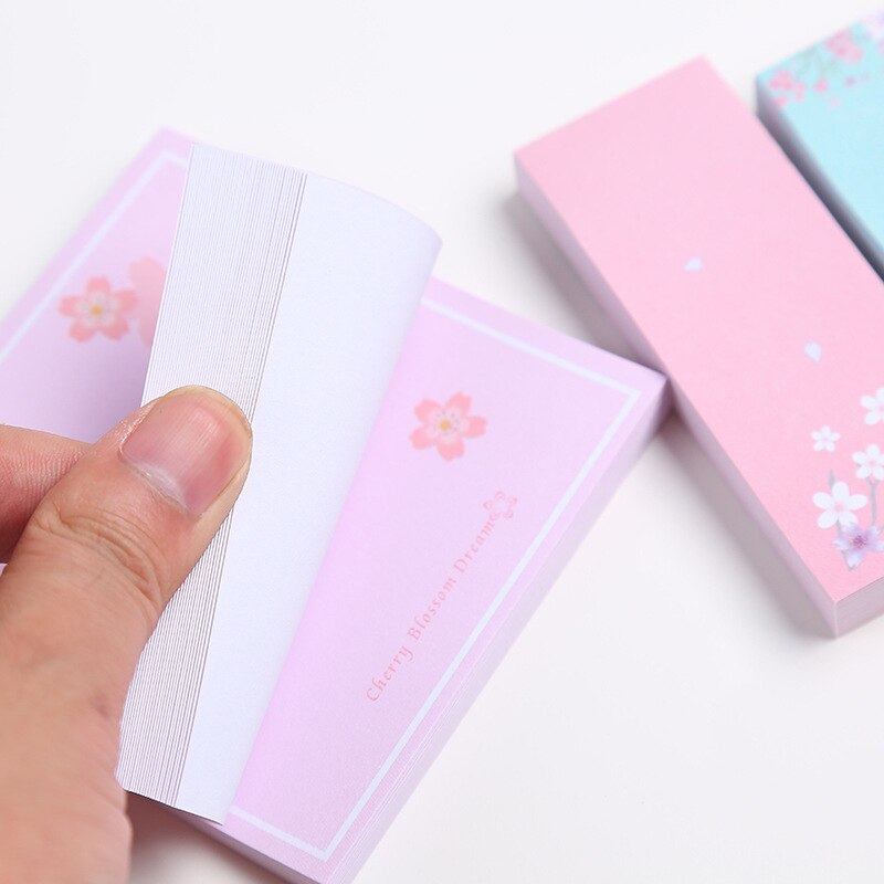 Flower Office School Writing Notes Pad Set Stationery Sticky Memo Pads Set K1547 M