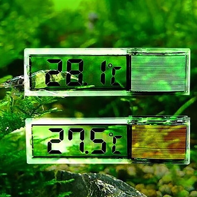 Waterdichte aquariumthermometer, digitale elektronische lcd-aquariumtemperatuur, vis, schildpad, aquariumdecoratie
