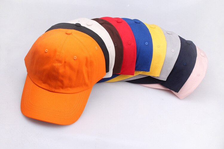 Vrouwen Effen Kleur Baseball Caps Voor Mannen Eenvoudige Zwarte Jongen Verstelbare Outdoor Meisjes Snapback Cap Multicolor Zon Trucker hoed