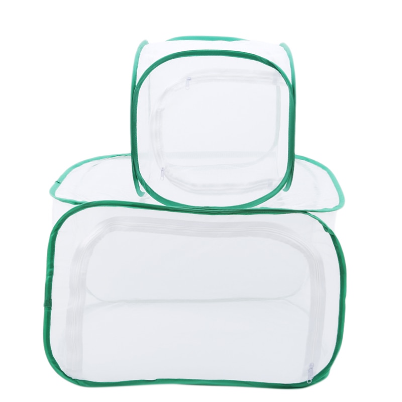 Insect Breeding Cages Net Cloth Butterfly Mantis Stick Praying Cylindrical Cage 2 Sizes 30*30*30cm / 40*40*60cm