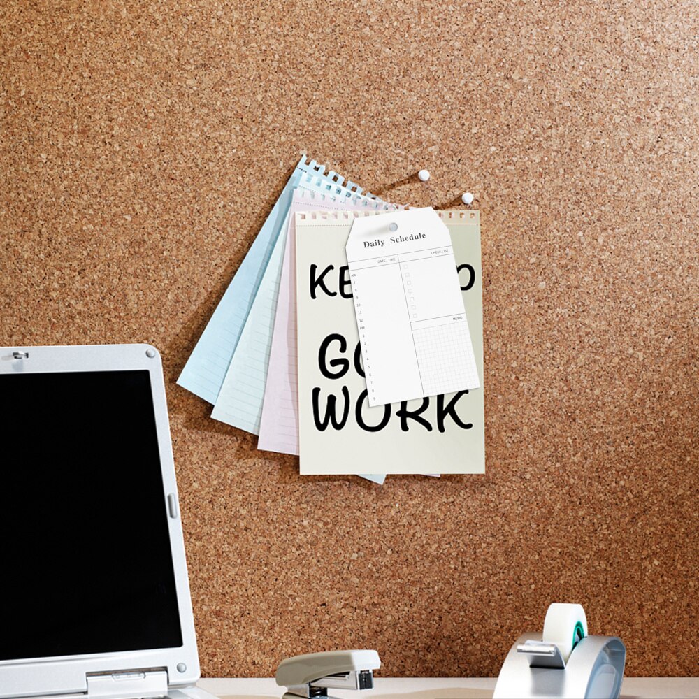 4pcs Premium Portable Memo List Forms Notebooks Memo Pads Planners