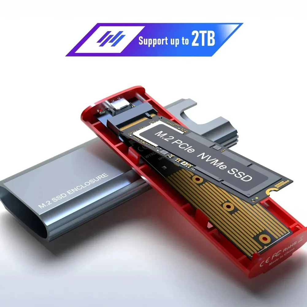 M2 ssd caso m.2 nvme sata ssd gabinete adaptador 10gbps usb 3.2 gen2 usb c gabinete externo suporta chaves m e b e b & m