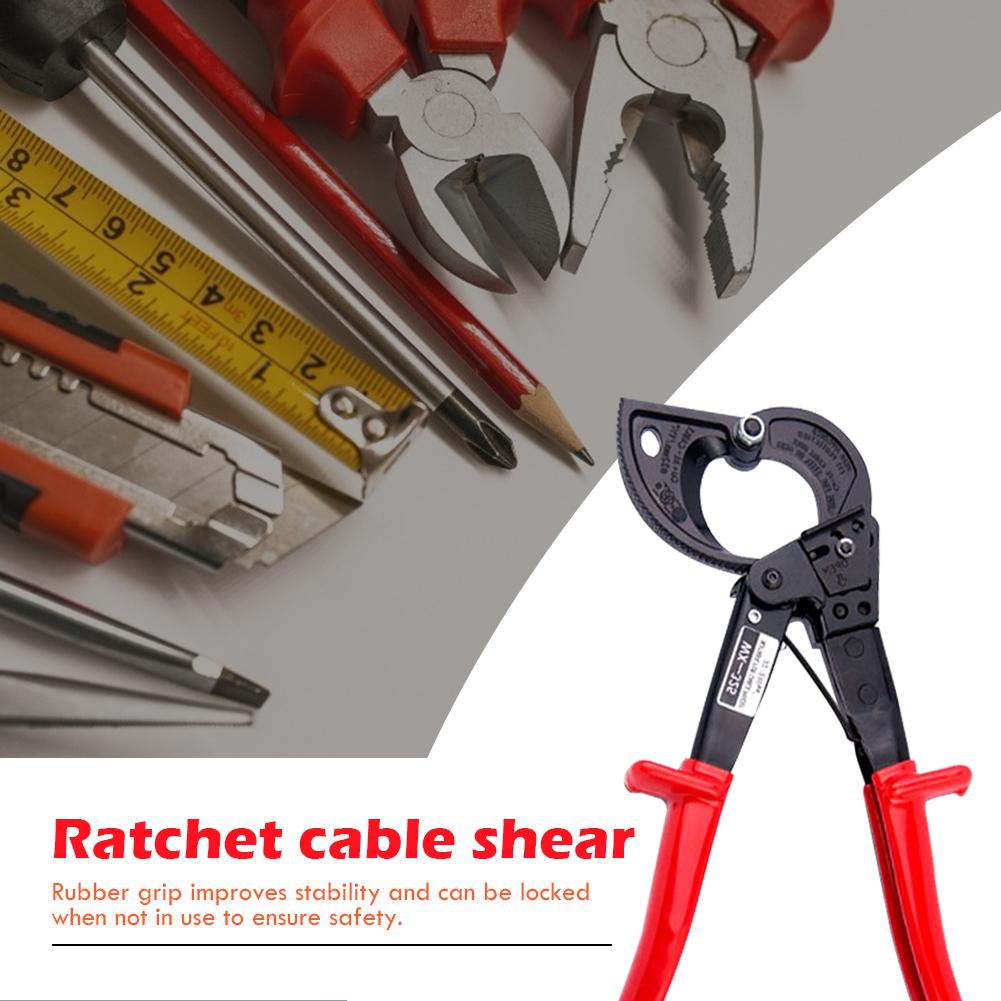 Multi-functional Ratcheting Ratchet Cable Cutter Wire Cutter Cable Cutter Pliers Ratchet Wire Stripper Electrician Tool