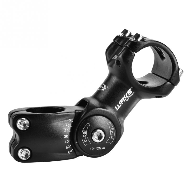 Bicycle Stem Aluminum Alloy Adjustable Bikes Stem 25.4*90mm Bike Bicycle Handlebar Stem for MTB Road Bike Cycling Accessories