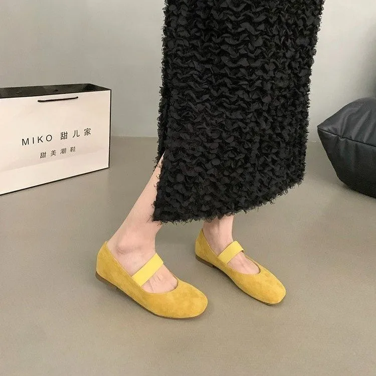 Appartamenti Scarpe da donna Autunno Morbido Casual Scarpe basse da donna di marca Accogliente Walking sandali eleganti in tinta unita Mujer Elegante 2024 Nuovo
