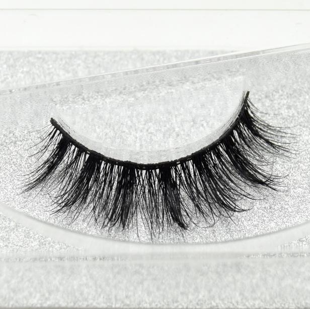 Visofree ögonfransar 3d mink fransar hög volym handgjorda mink lösögonfransar tjocka helremsor fransar cruelty free cilios posticos: D104