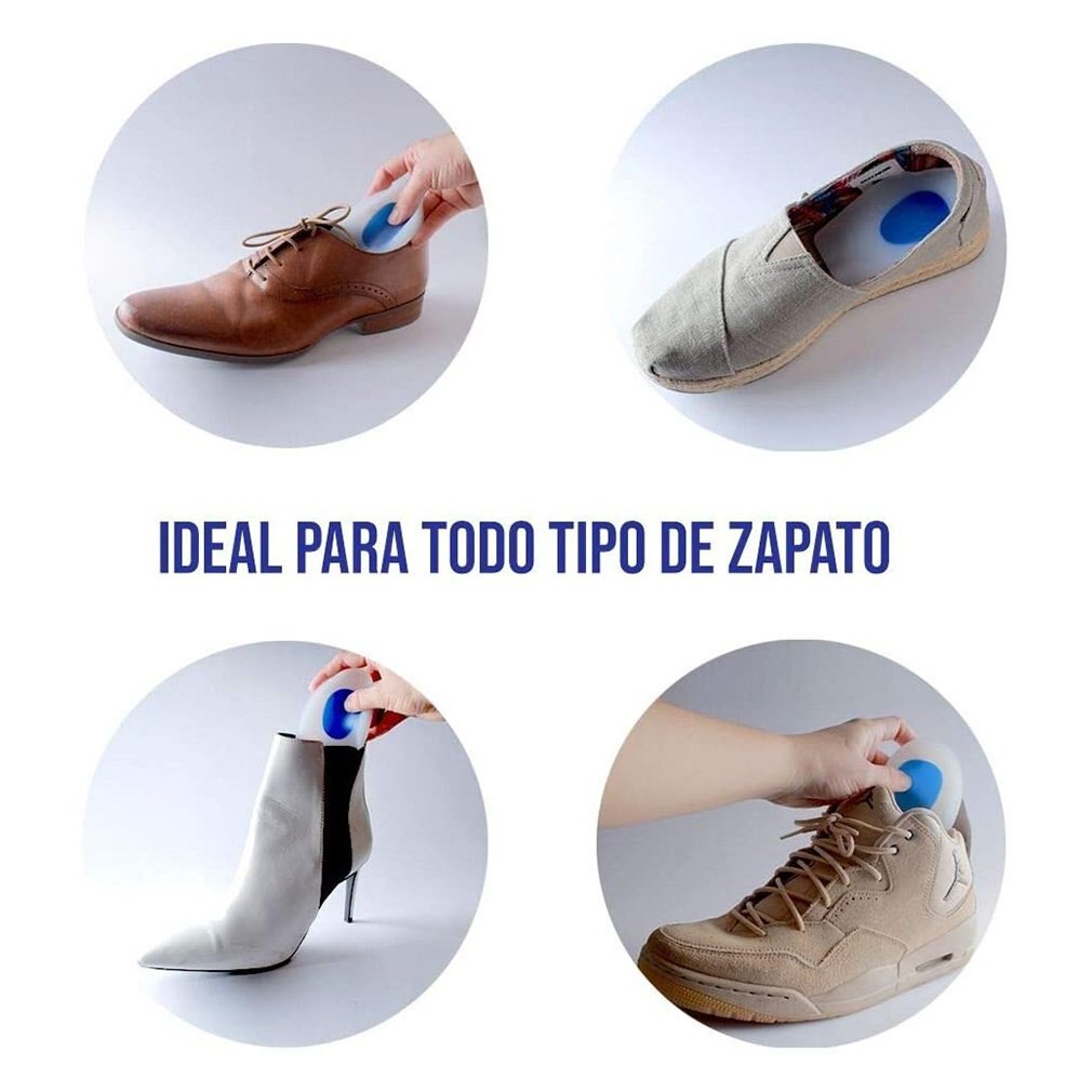 Gel Heel Insoles DurablePads For Plantar Fasciitis Heel Spur And Achilles Pain Absorbent Gel Heel Cuplastic Cushions