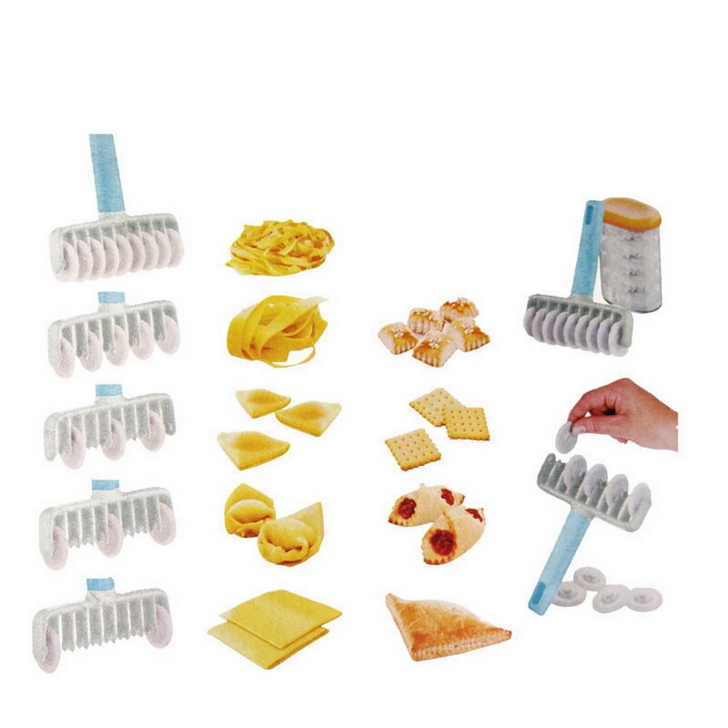 1 pièces tirer filet Pizza couteau roue pâtes treillis rouleau Cutter pâte Biscuit tarte cuisine en plastique outil de cuisson Cutter accessoires