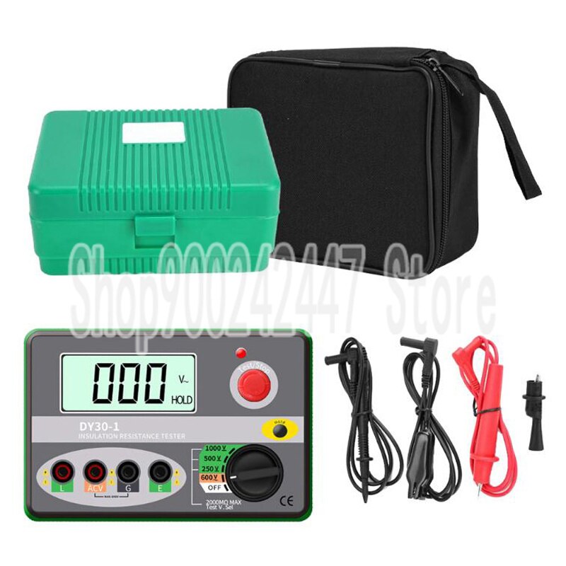 DY301 Digital Insulation Resistance Tester Auto Range Megohmmeter