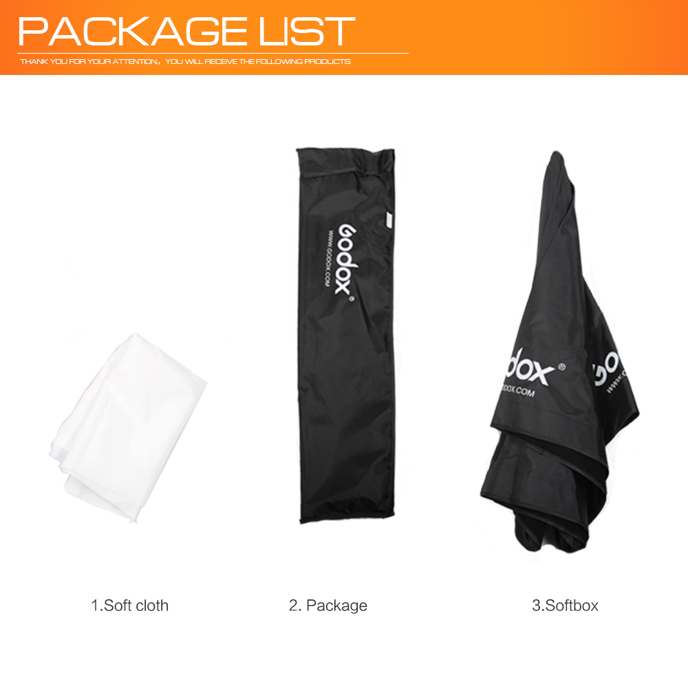 Paraplu Softbox Godox Draagbare Softbox 50*70 cm 20 "* 27" Paraplu Reflector Flash Doek voor Speedlight