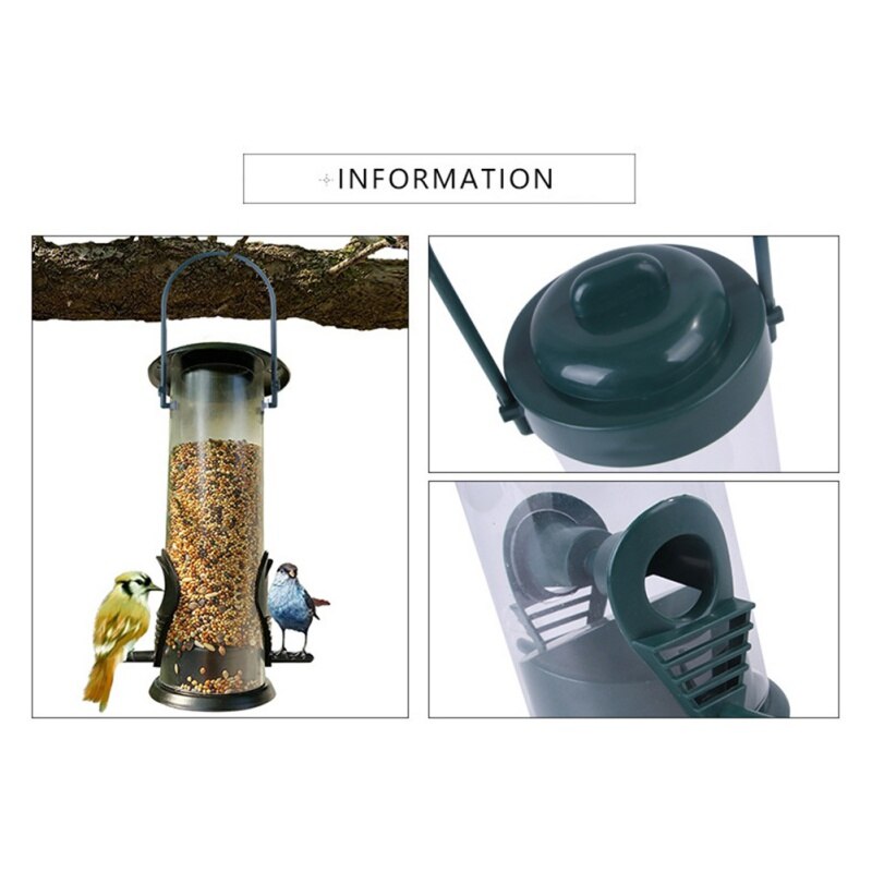 Outdoor Hanging Bird Feeder For Small Bird Field Balcony