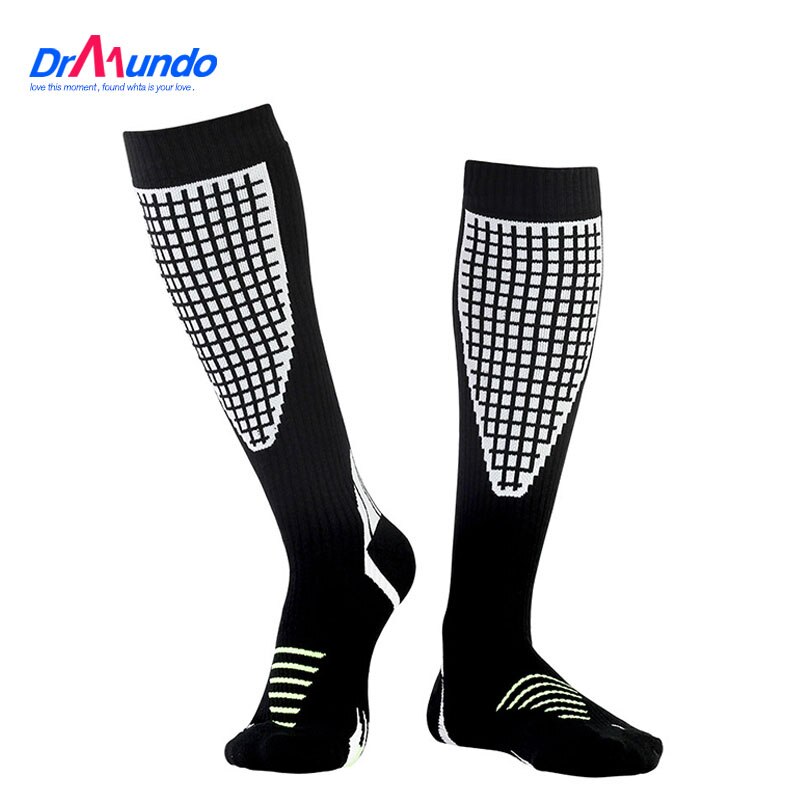 Chaussettes thermiques en coton épais pour homme et femme, 1 paire, chaudes, hiver, longues chaussettes de Ski, sport, Snowboard, escalade, Camping, randonnée, neige