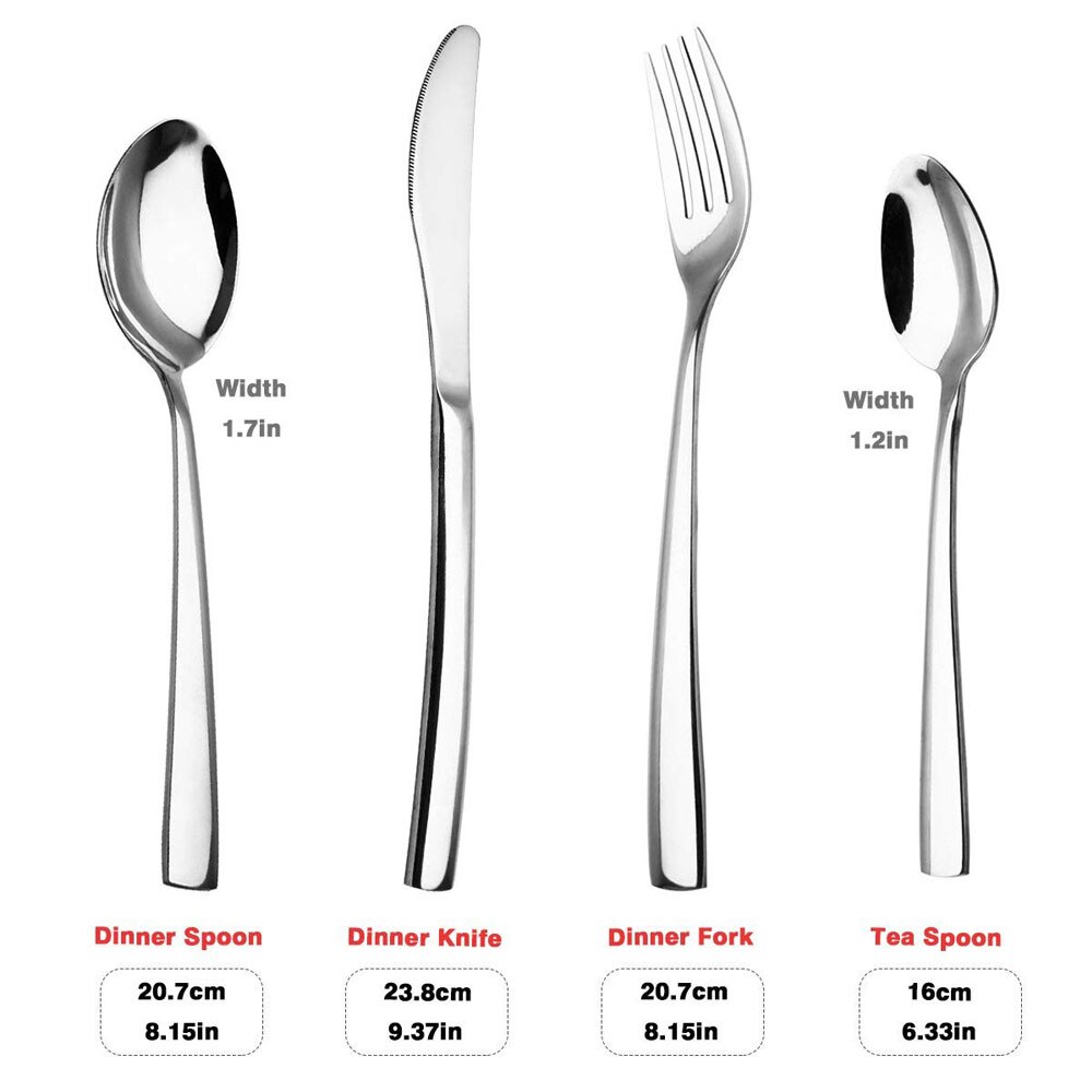 24 Stks/set Goud Bestek Zilverwerk Set Steak Mes Vork Lepel Theelepel Noble Wedding Party Reizen Thuis Luxe Bestek Set