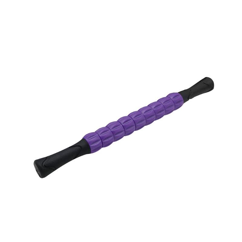 Yoga Massage Stick Point Stick Pilates Muscle Physical Therapy Relieve Massage Tool Fitness Equipment Yoga Roller Muscle Roller: Purple