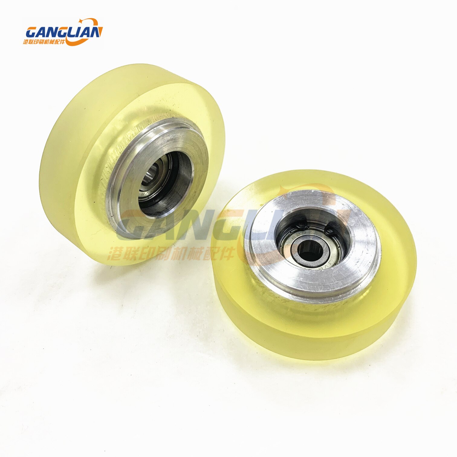 1 Pair Die Cutting Machine Rubber Wheel 67X25X8mm