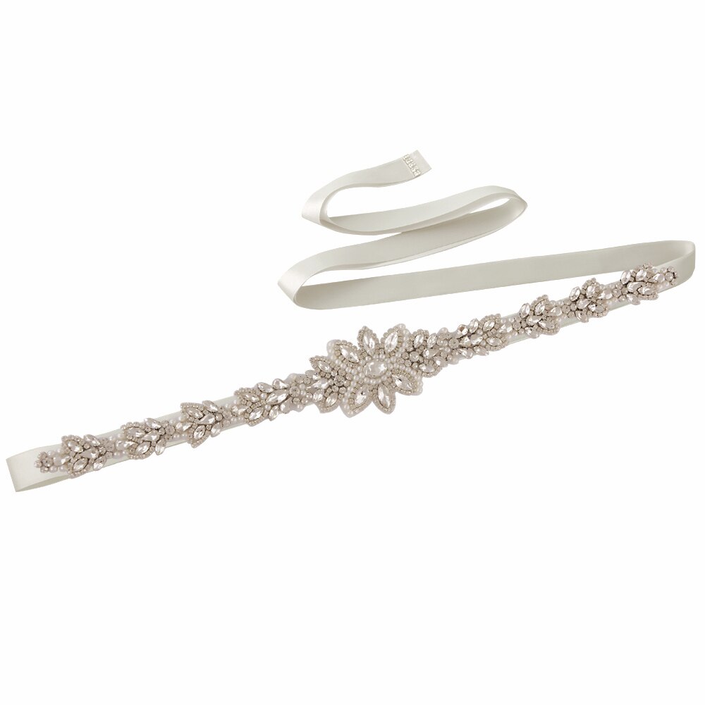 OLOMLB Braut Gürtel Hochzeit Gürtel Strass Silber Diamant Braut Gürtel für Brautkleid Hochzeit Zubehör für Abendkleid Werden: Splitter grau