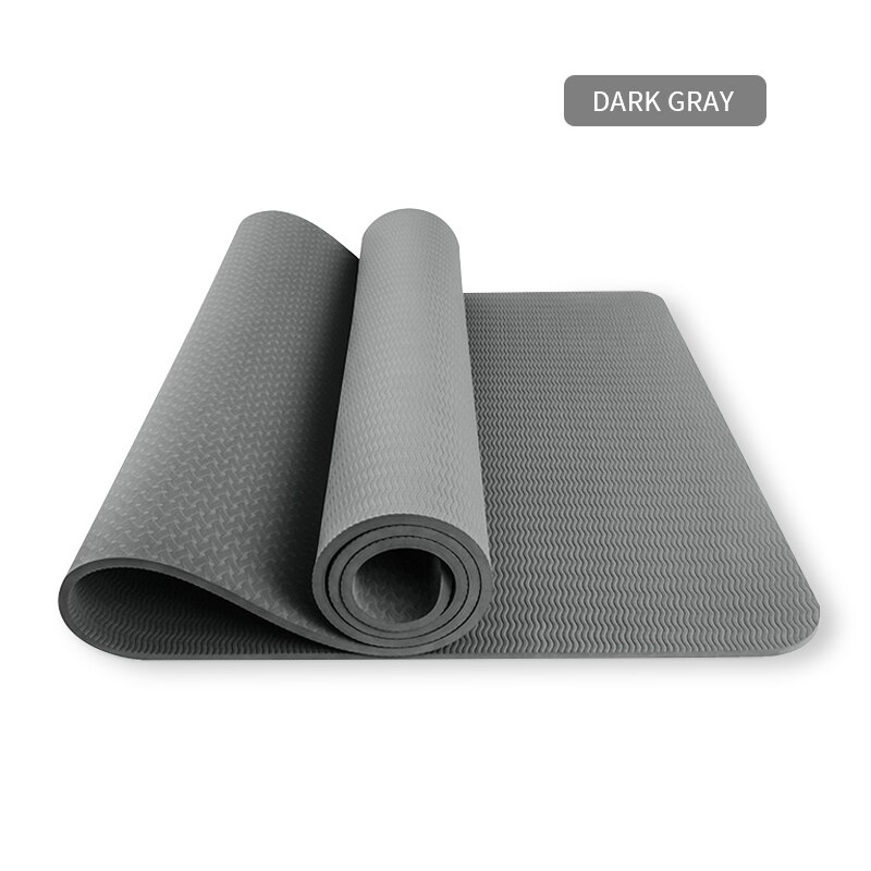 Yoga Mats Widened Thickened Thickness Non-slip 1830*610*6mm Pilates Home Exercises Gym Sports Extra Mat Tasteless Fitness Pad: sku6