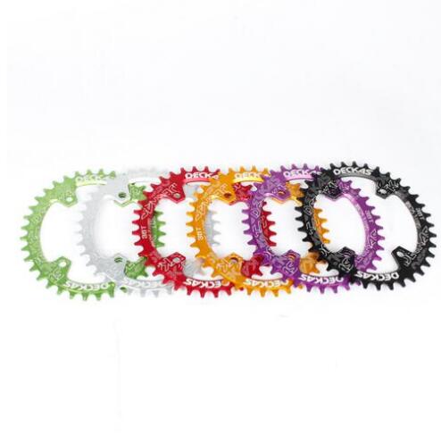 Deckas ovaal kettingblad, mtb mountainbike, fietskettingblad bcd 96mm , 32/34/36/38t plaat 96 bcd voor 7-11 speed  m7000 m8000 m9000