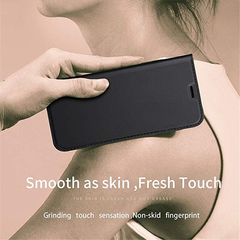 Leather Case For Oppo Reno A Case 6.4 inch High Luxury Magnetic Flip Cover Oppo Reno A CPH1983 With Card Slot