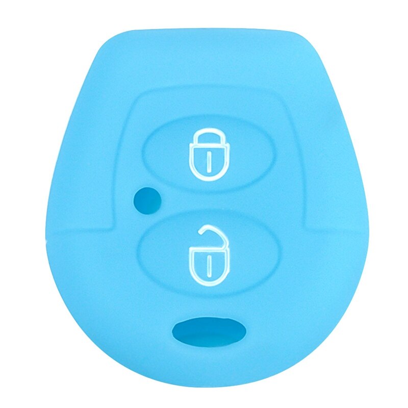Auto auto siliconen sleutelhoes beschermhoes sleutelbehuizing sleutel afstandsbedieningshoes voor sagitar bora accessoires: Pond