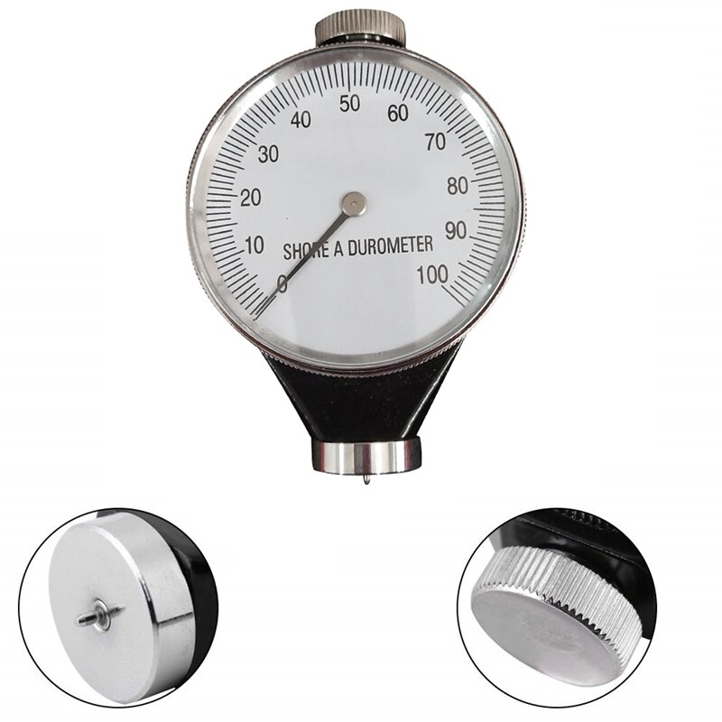 Type a pneu duromètre testeur de dureté mètre 0-100 HA scléromètre testeur de dureté dureté outil de mesure