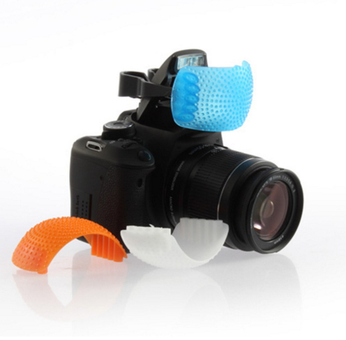 3 kleuren Pop-Up Flash Bounce Camera Diffuser Cover Kit Softbox voor Canon voor Nikon DSLR Camera 'S