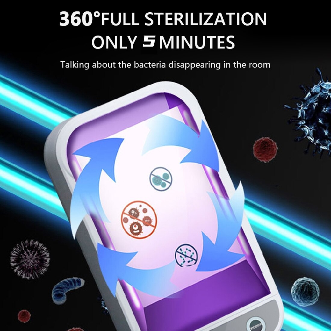 Multi-function Sterilizer Ultraviolet Disinfection Cabinet Dryer Machine UV Sterilizer Box for Masks Mobile Phones Makeup Tools