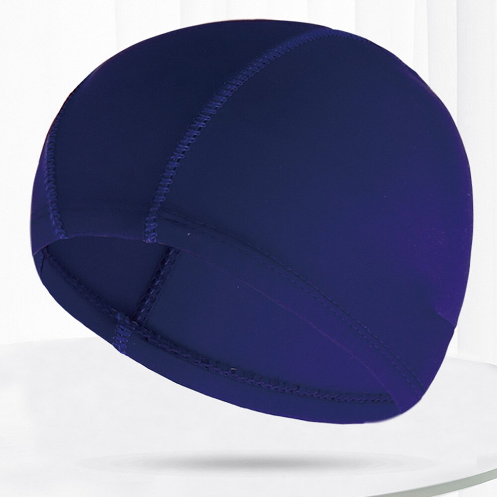 Badmuts Bescherm Oren Lange Haar Sport Swim Cap Hoed Voor Mannen Vrouwen Volwassenen Sport Zwemmen Zwembad Hoed Badmuts: 5