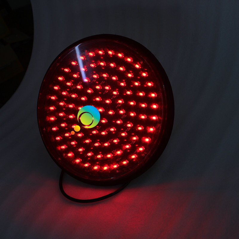 DC12V or DC24V high brightness 300mm red led module traffic light for