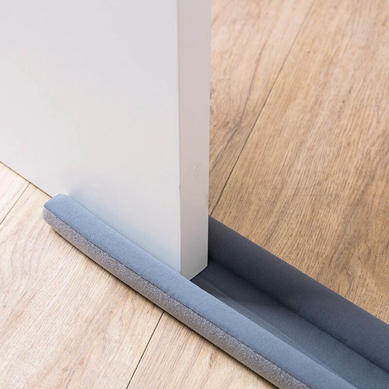 Twin Door Draft Stopper Weather Stripping Noise Blocker Window Breeze Blocker Adjustable Strip Proof Sealer