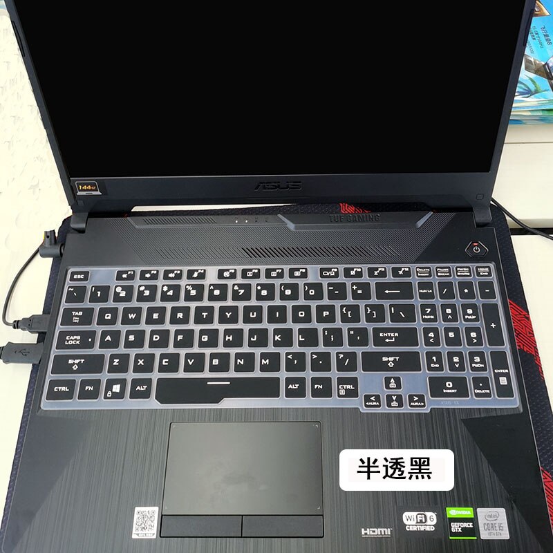 Asus tuf gaming  a15 fx506 fx506iu fx506iv fx506ii fx506ih /  tuf  a17 fx706 fx706ii fx706iu kannettavan tietokoneen näppäimistön kannen suoja