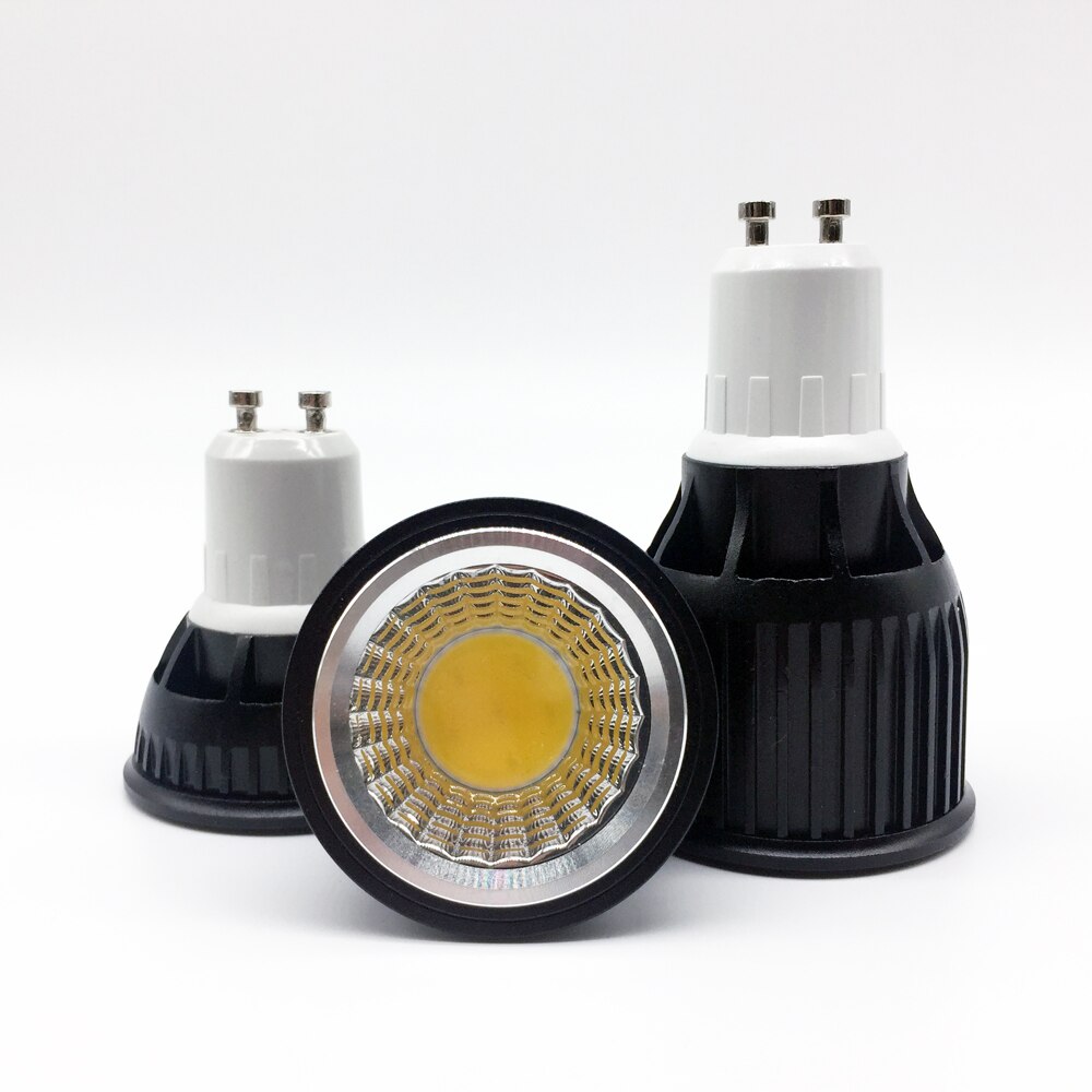 6W 9W 12W GU10 LED Lamp Bulbs Light 110V 220V Dimmable Spotlights Warm/Cool White LED Downlight