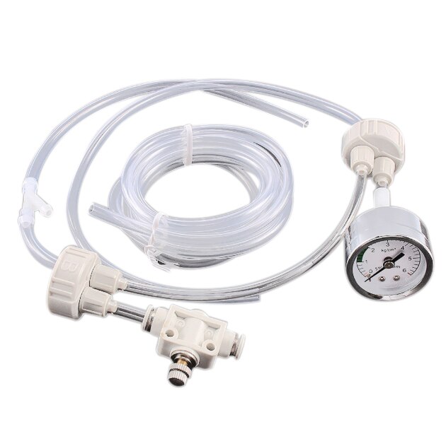 Aquarium DIY CO2 Generator System Kit with Pressure Air Adjustment Water Plant Fish Aquarium Co2 Valve Diffuser