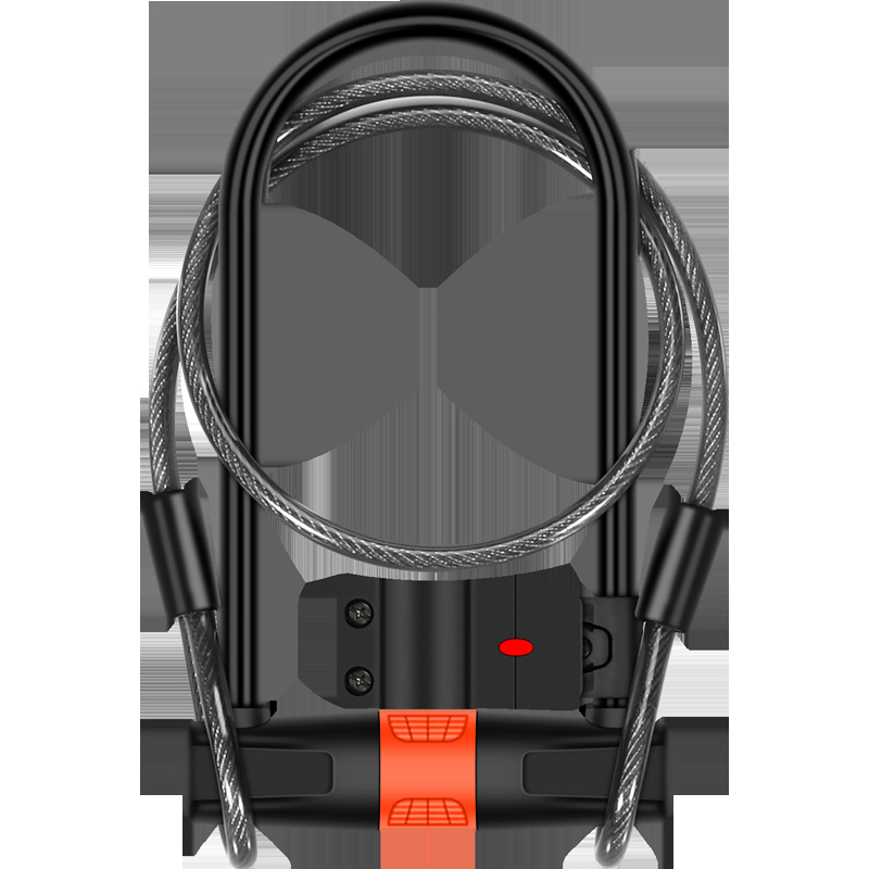 u lock bike wire Key cable bicicleta MTB bicycle lock cycling control pad safety rear ring motorcycle security lock anti theft