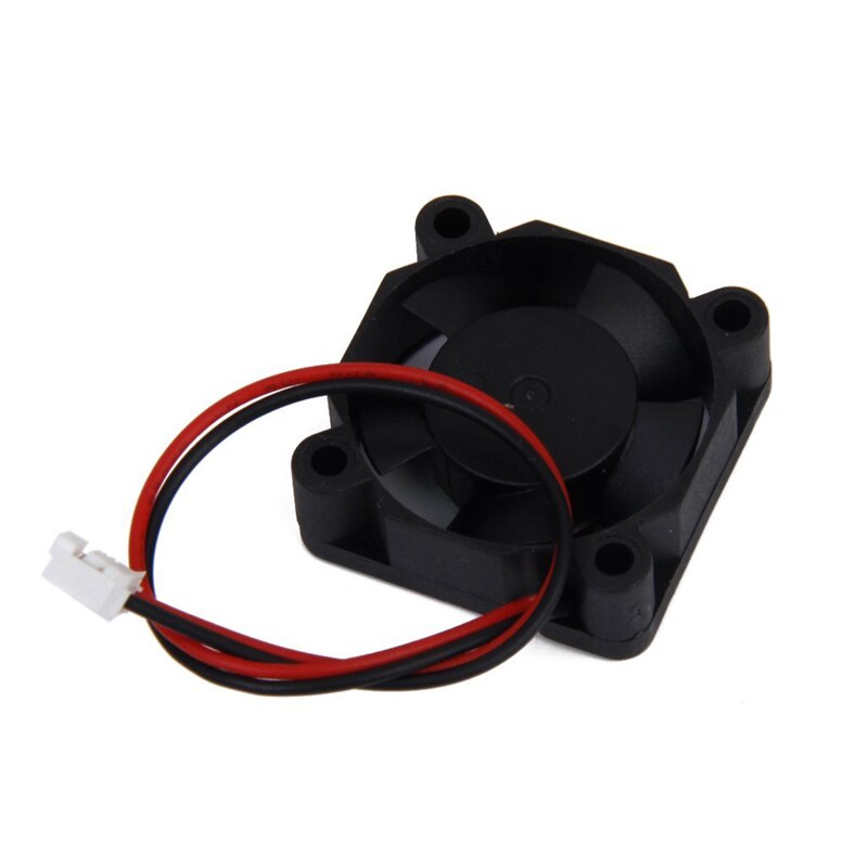 DC 5V 0.2A Fan with Screws for Raspberry Pi Model B +/ Raspberry Pi 2 Black
